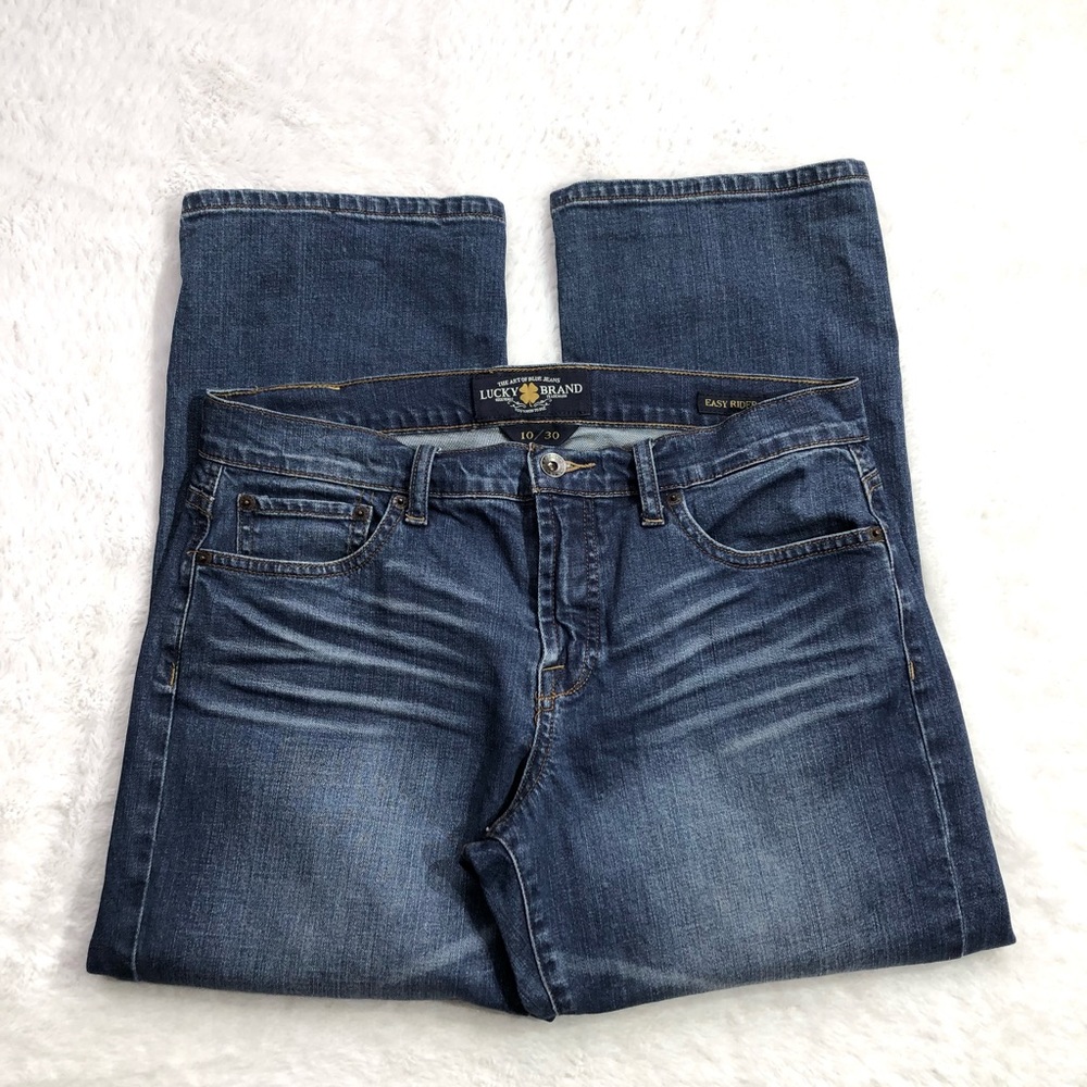 Lucky Brand Easy Rider Crop Jeans